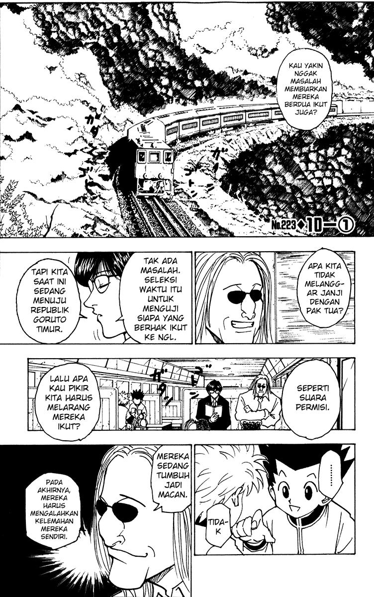Komik Hunter x Hunter Chapter 223 gambar nomor 1