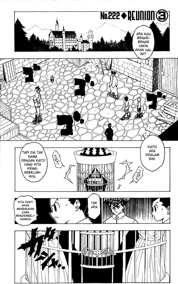 Komik Hunter x Hunter Chapter 222 gambar nomor 1