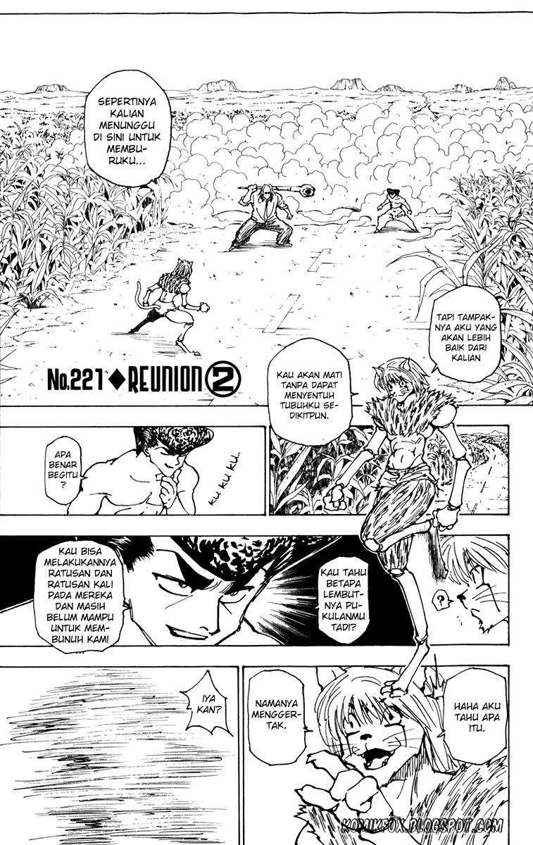 Komik Hunter x Hunter Chapter 221 gambar nomor 1