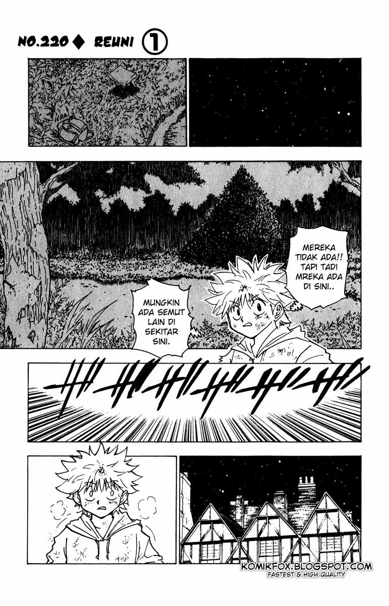 Komik Hunter x Hunter Chapter 220 gambar nomor 1