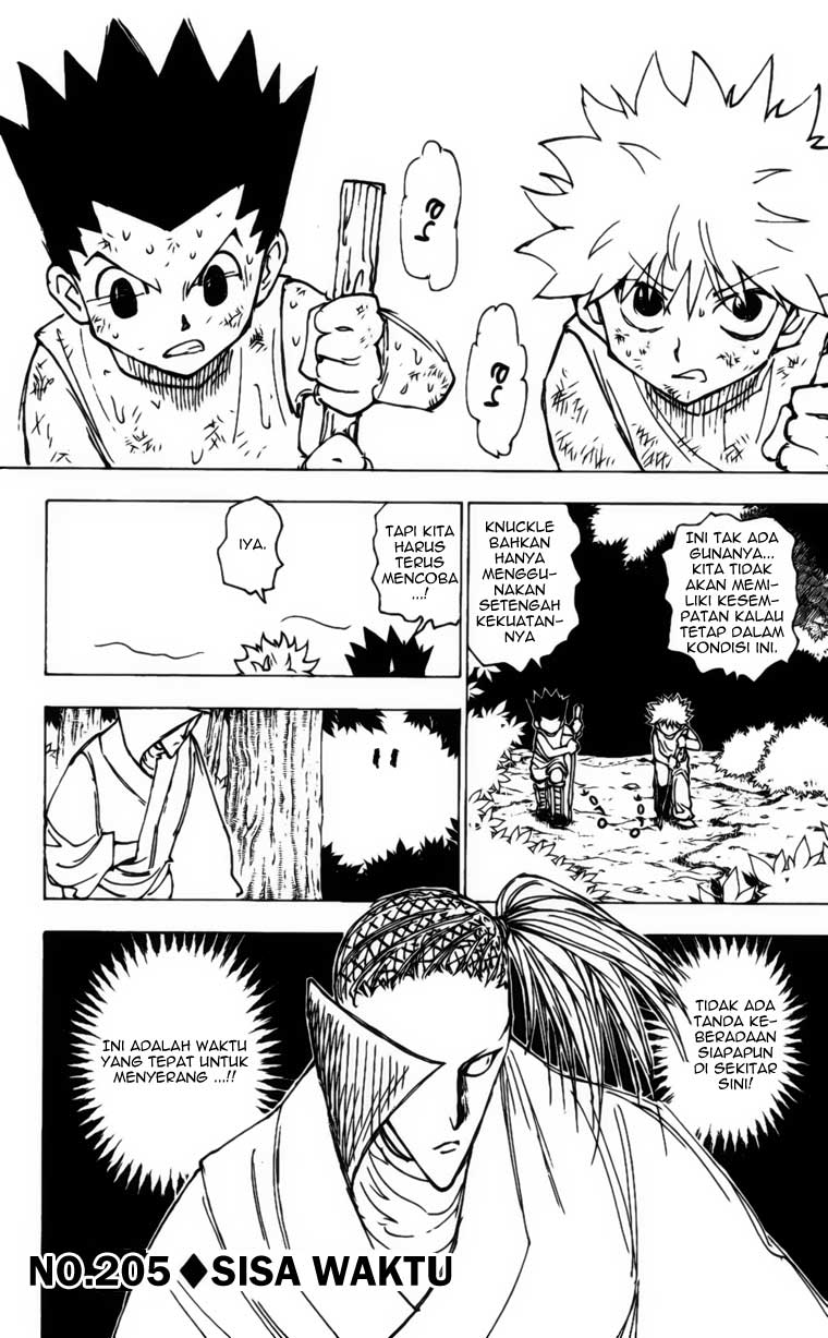 Komik Hunter x Hunter Chapter 205 gambar nomor 1