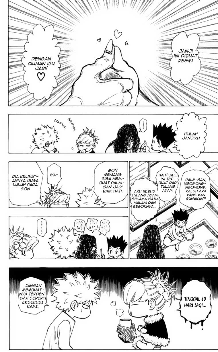 Hunter x Hunter Chapter 205 Gambar 10
