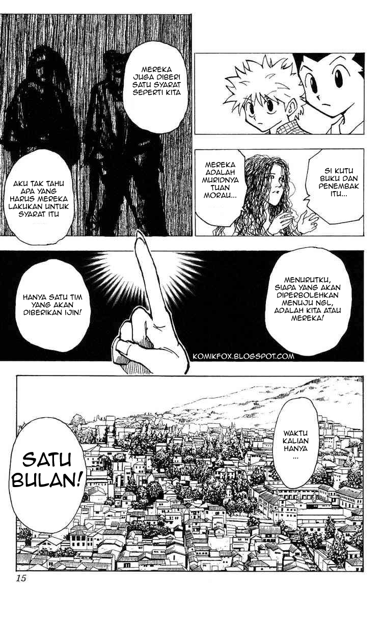 Hunter x Hunter Chapter 200 Gambar 8