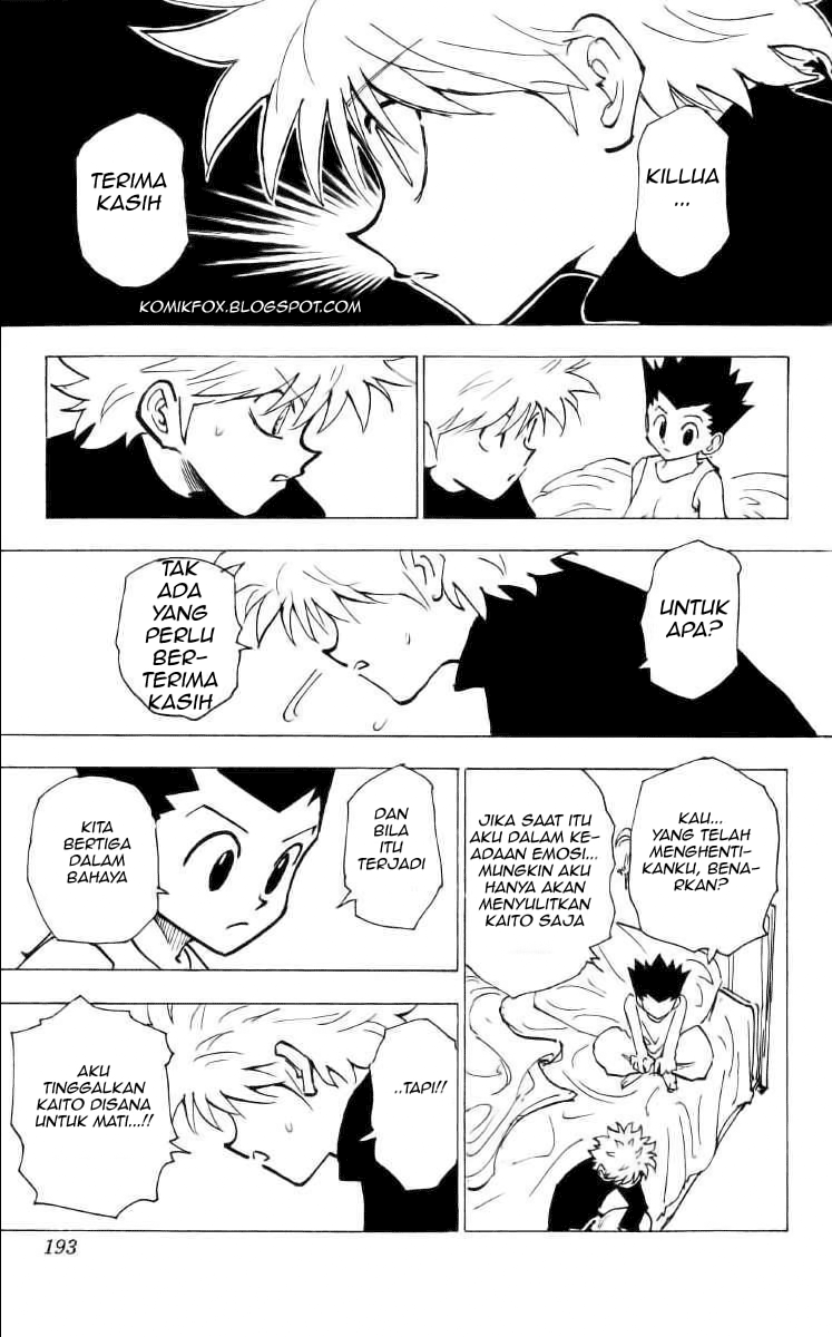 Hunter x Hunter Chapter 199 Gambar 11