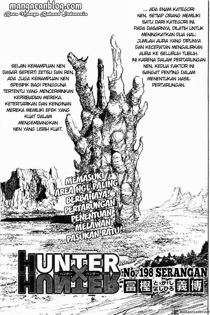 Manga Hunter x Hunter Chapter 198 gambar nomor 2