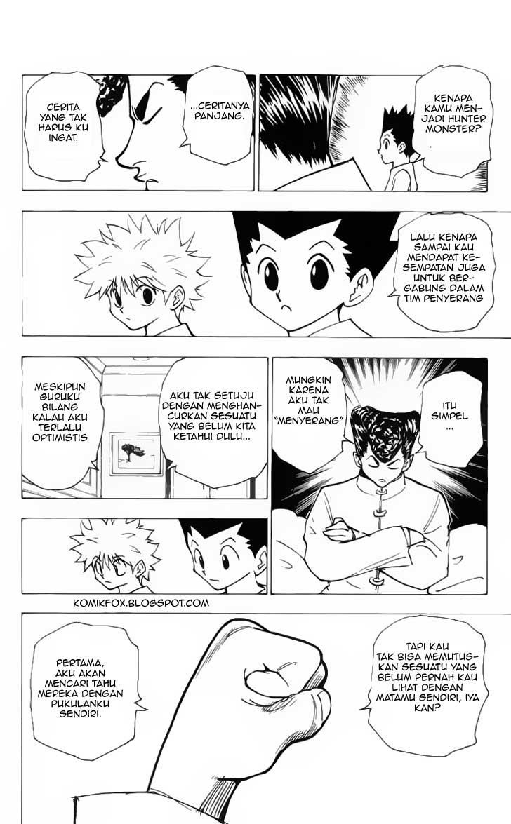 Hunter x Hunter Chapter 203 Gambar 11