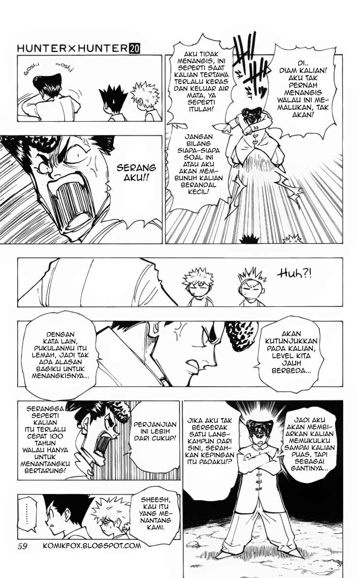 Hunter x Hunter Chapter 203 Gambar 4