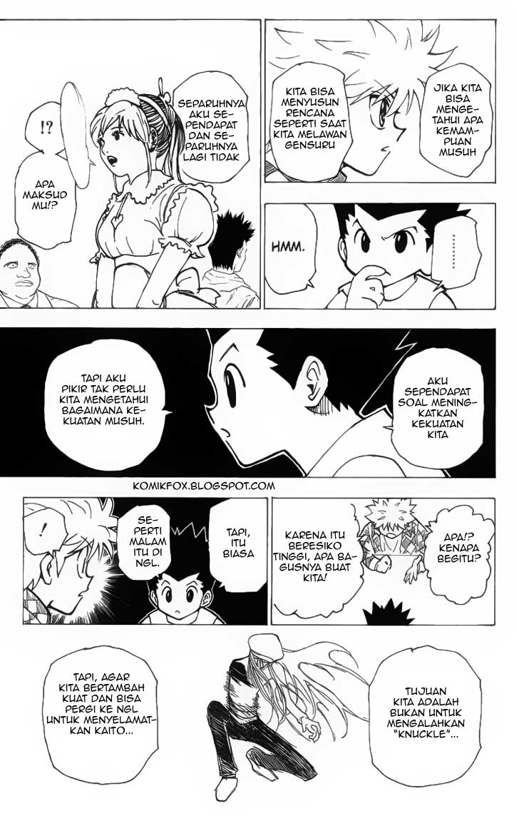 Hunter x Hunter Chapter 201 Gambar 5