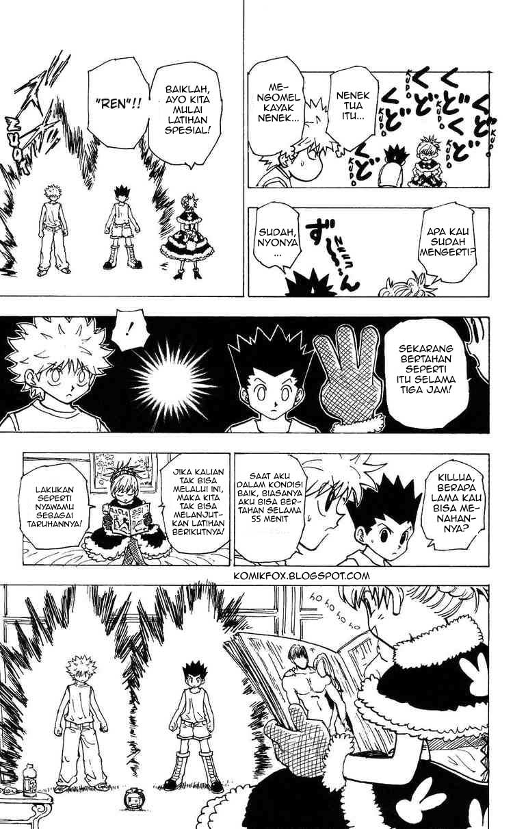 Hunter x Hunter Chapter 201 Gambar 9