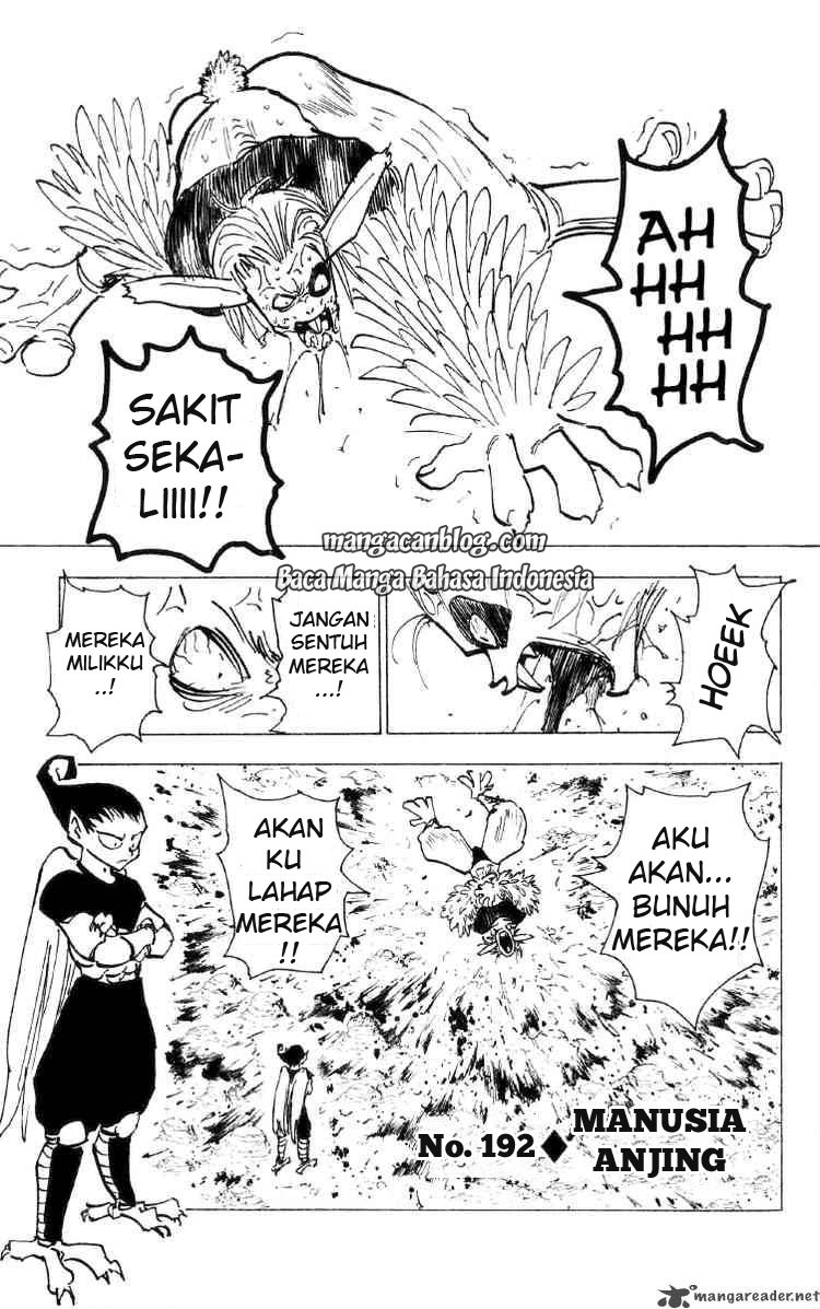 Manga Hunter x Hunter Chapter 192 gambar nomor 2