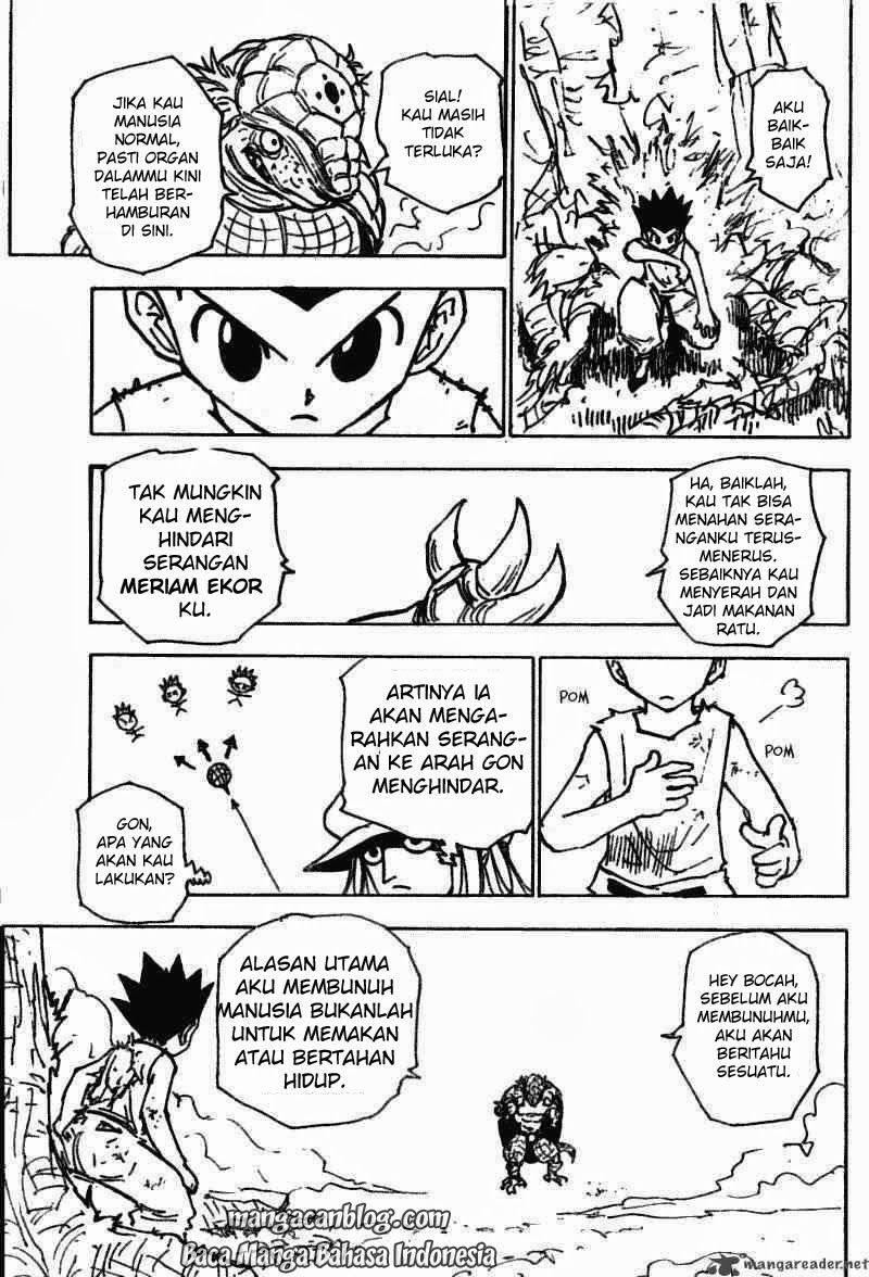 Hunter x Hunter Chapter 195 Gambar 9