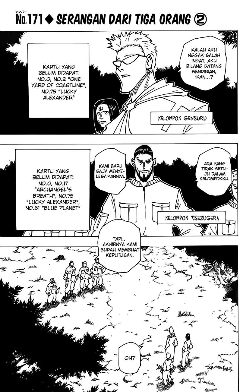 Manga Hunter x Hunter Chapter 171 gambar nomor 2