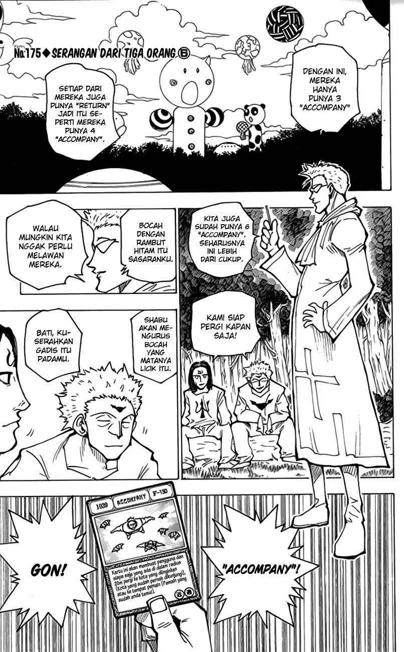 Manga Hunter x Hunter Chapter 175 gambar nomor 2