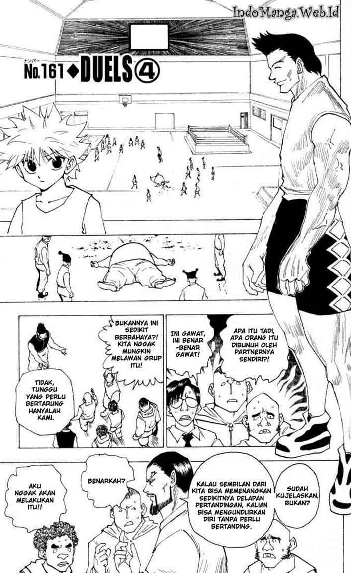 Komik Hunter x Hunter Chapter 161 gambar nomor 1