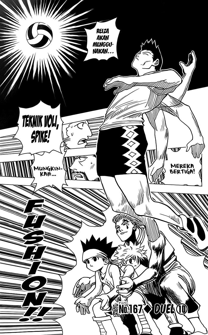 Manga Hunter x Hunter Chapter 167 gambar nomor 2