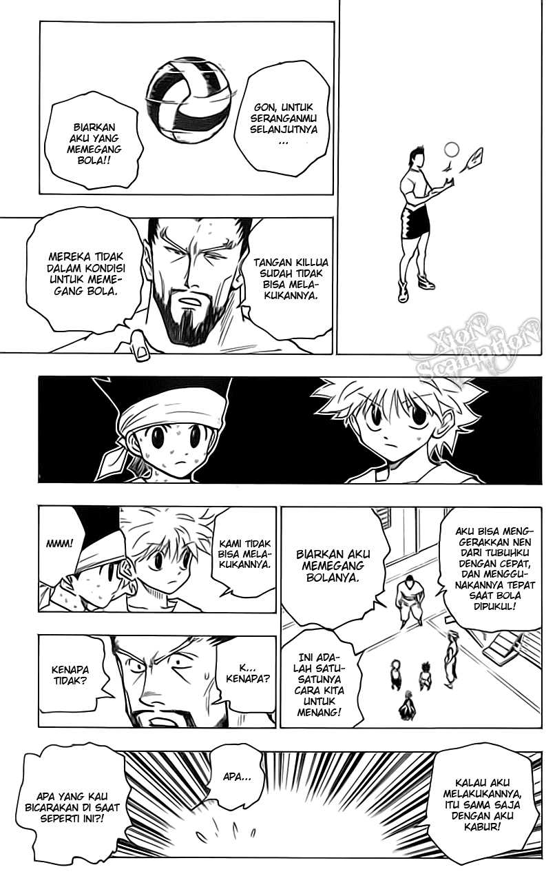 Hunter x Hunter Chapter 166 Gambar 8