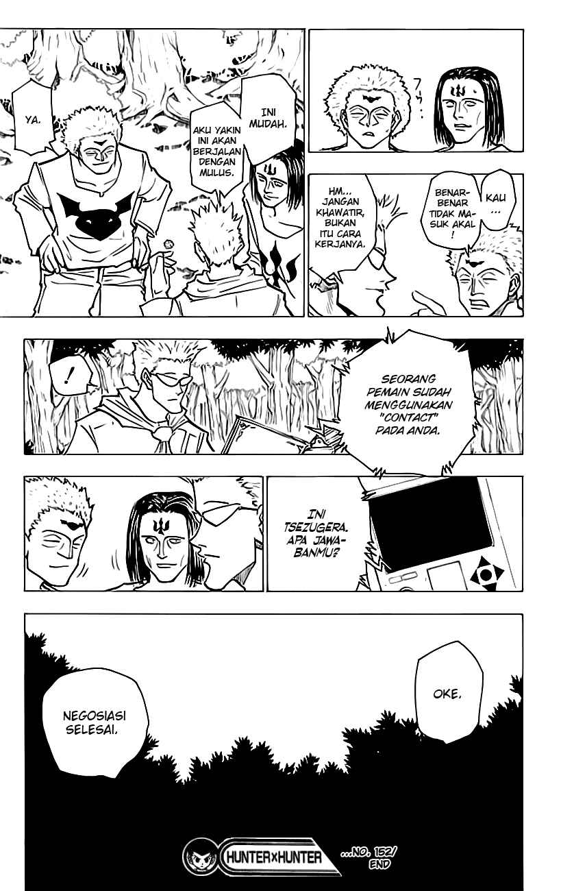 Hunter x Hunter Chapter 152 Gambar 16