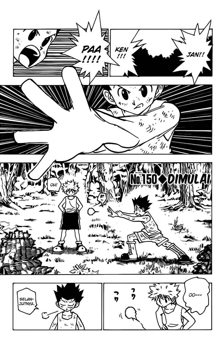 Manga Hunter x Hunter Chapter 150 gambar nomor 2
