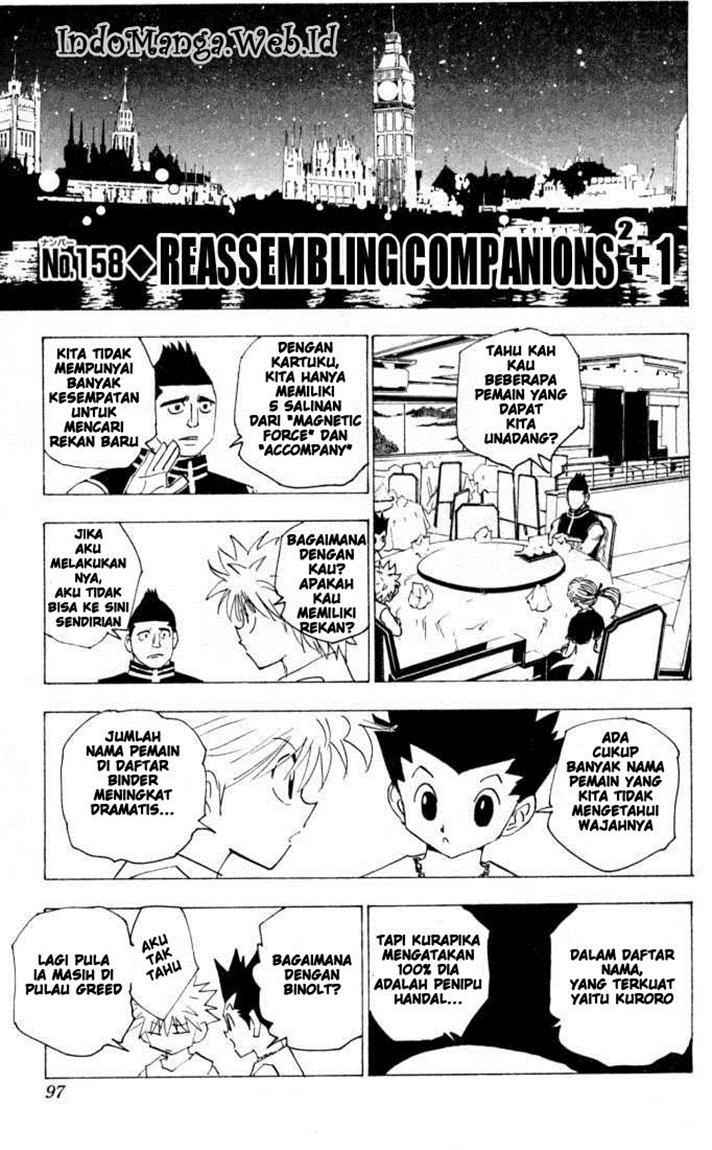 Komik Hunter x Hunter Chapter 158 gambar nomor 1