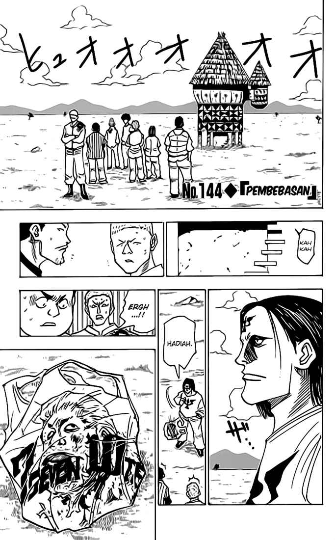 Manga Hunter x Hunter Chapter 144 gambar nomor 2
