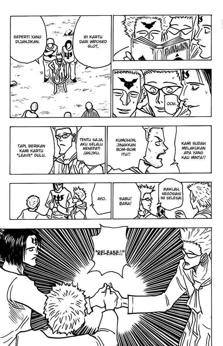 Hunter x Hunter Chapter 144 Gambar 8