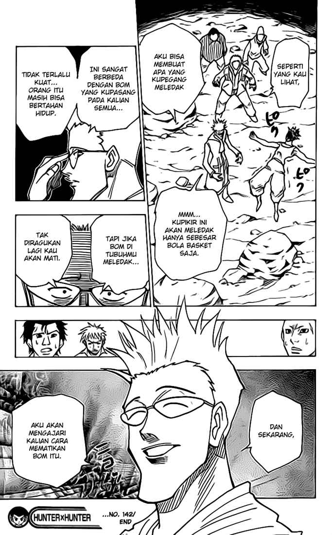 Hunter x Hunter Chapter 142 Gambar 16