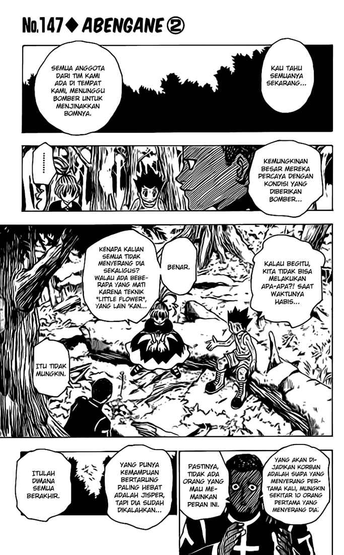 Manga Hunter x Hunter Chapter 147 gambar nomor 2