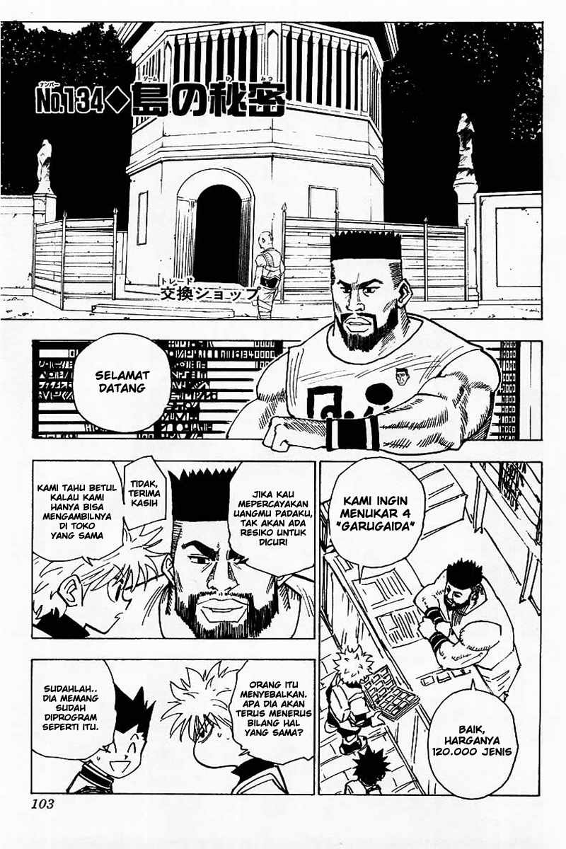 Manga Hunter x Hunter Chapter 134 gambar nomor 2