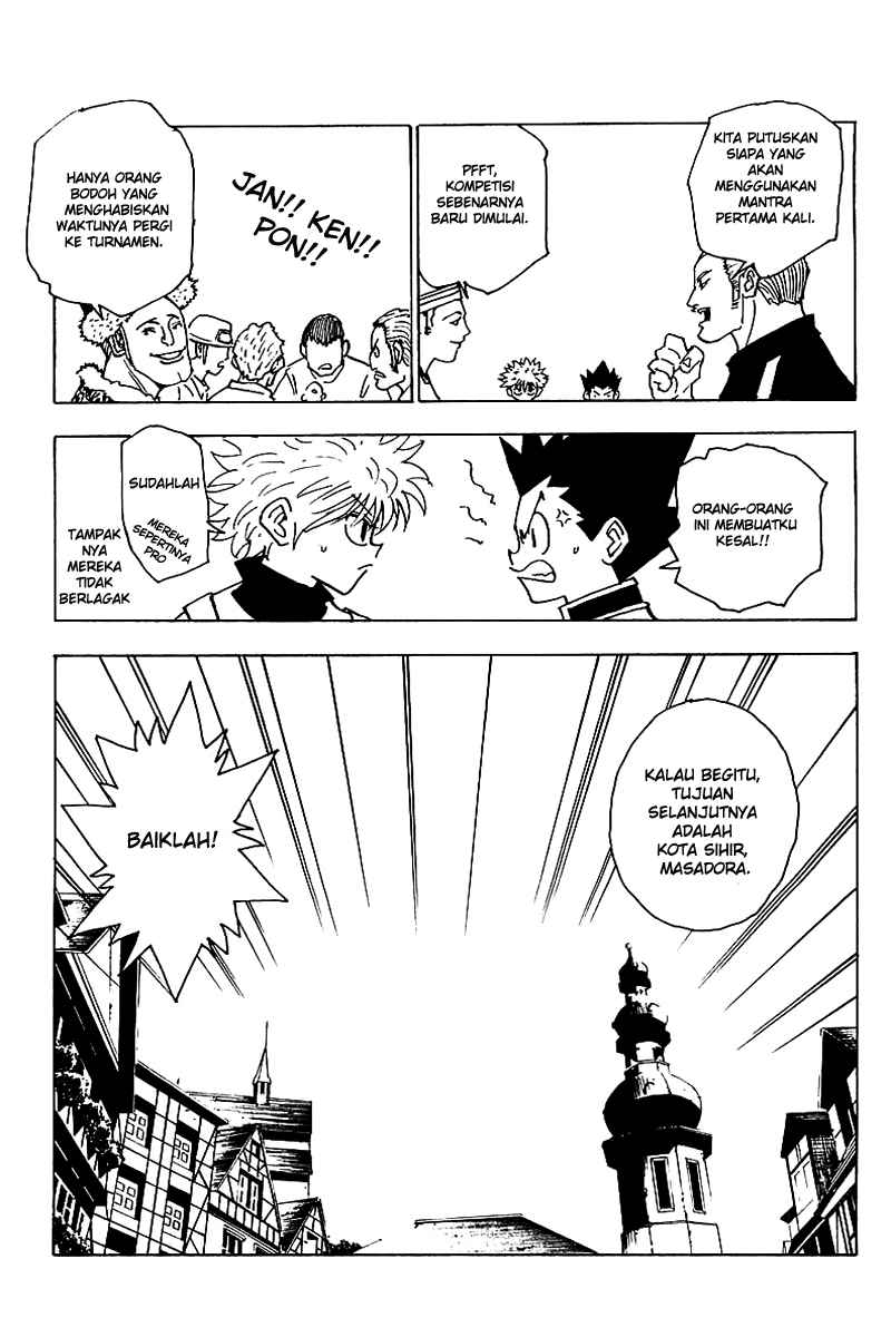 Hunter x Hunter Chapter 133 Gambar 16