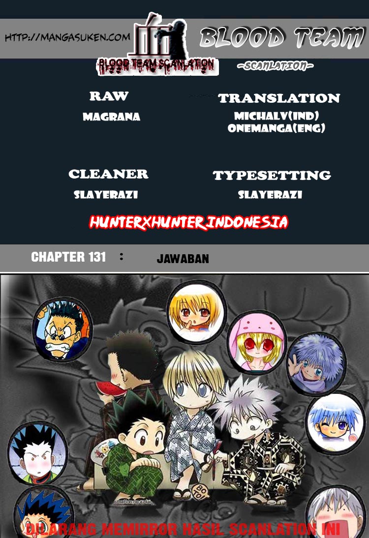 Komik Hunter x Hunter Chapter 131 gambar nomor 1