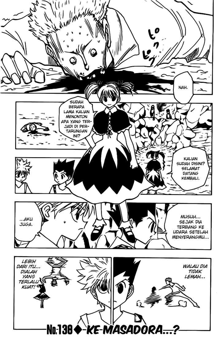 Manga Hunter x Hunter Chapter 138 gambar nomor 2