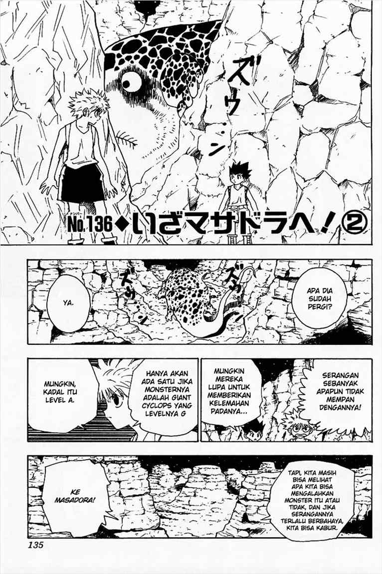 Manga Hunter x Hunter Chapter 136 gambar nomor 2