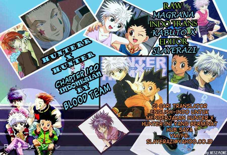 Komik Hunter x Hunter Chapter 120 gambar nomor 1