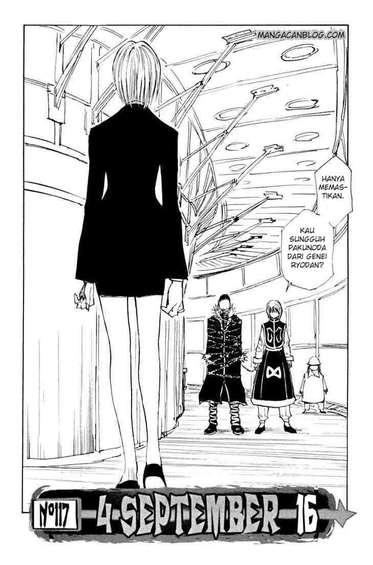 Manga Hunter x Hunter Chapter 117 gambar nomor 2