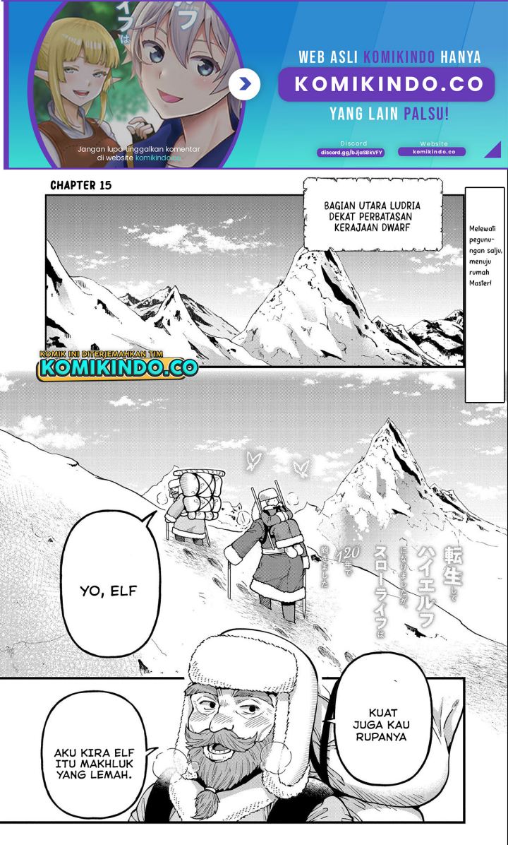 Manga Tensei Shite High Elf ni Narimashitaga, Slow Life wa 120-nen de Akimashita Chapter 15 gambar nomor 2