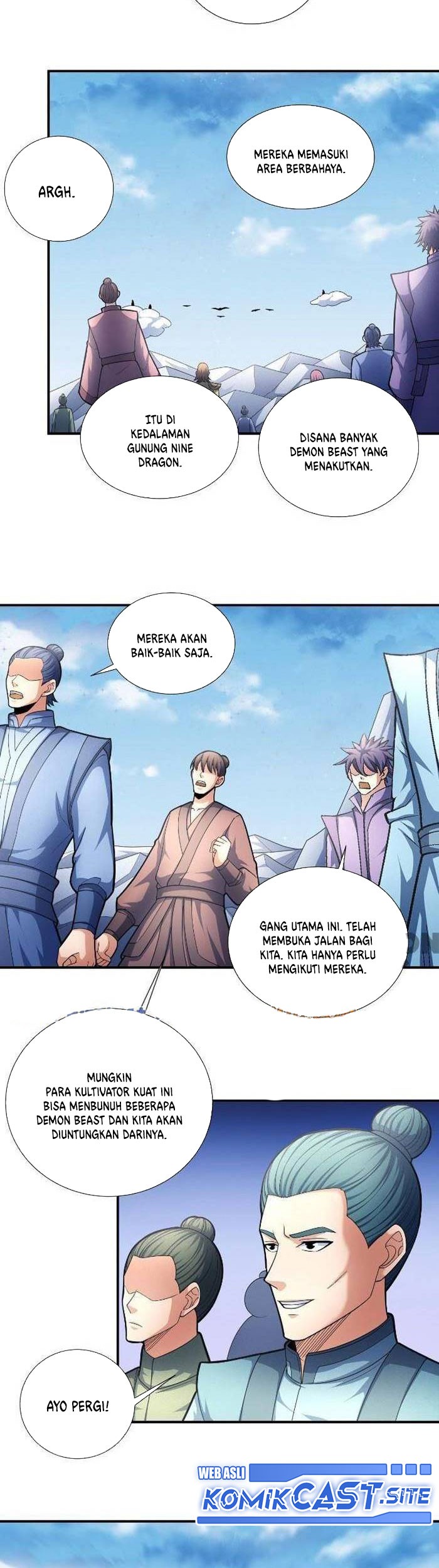 God of Martial Arts Chapter 493 Gambar 22