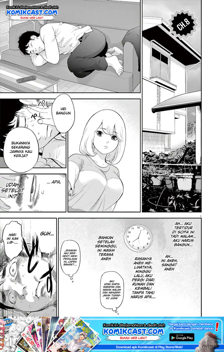 Manga Gaishuu Isshoku! Chapter 08 gambar nomor 2