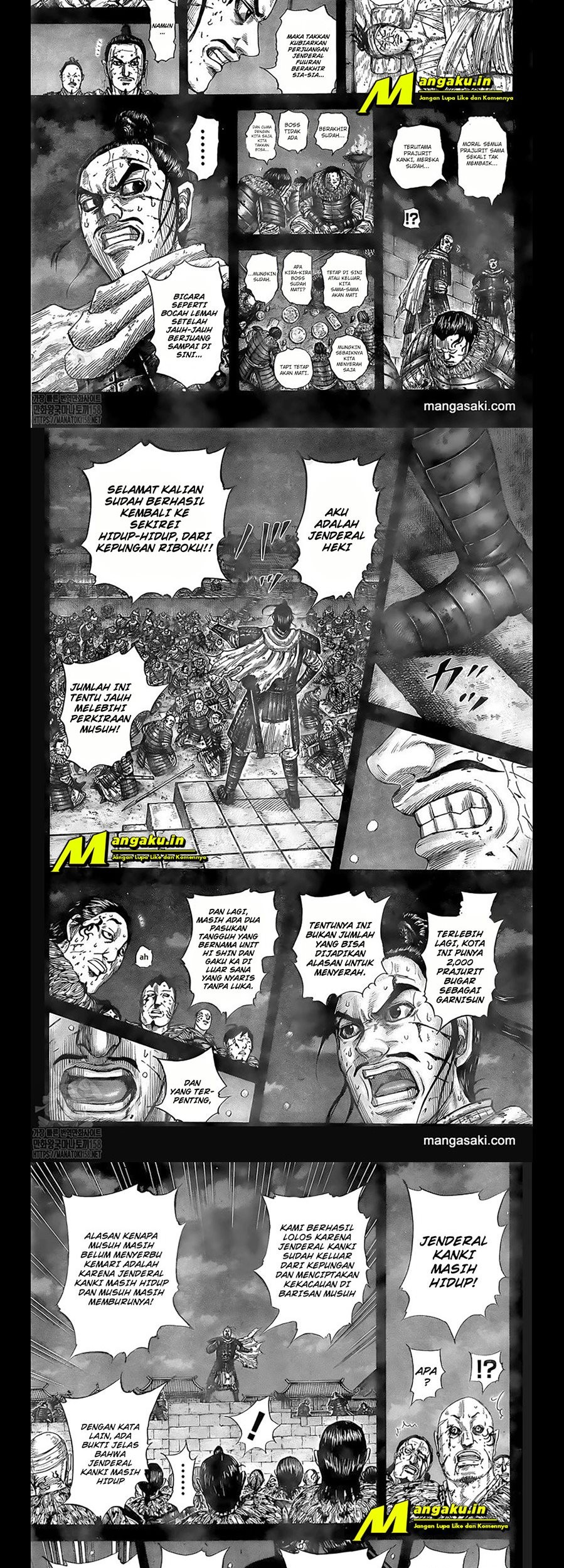Kingdom Chapter 736 Gambar 9