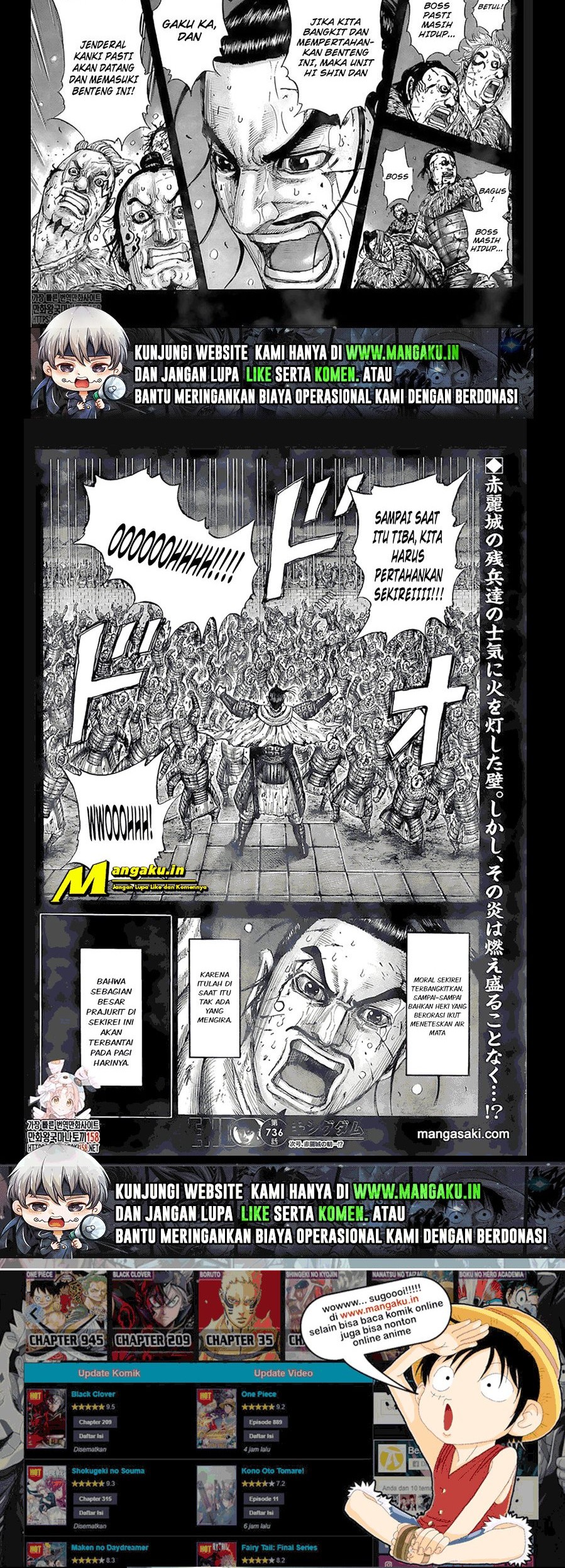 Kingdom Chapter 736 Gambar 10