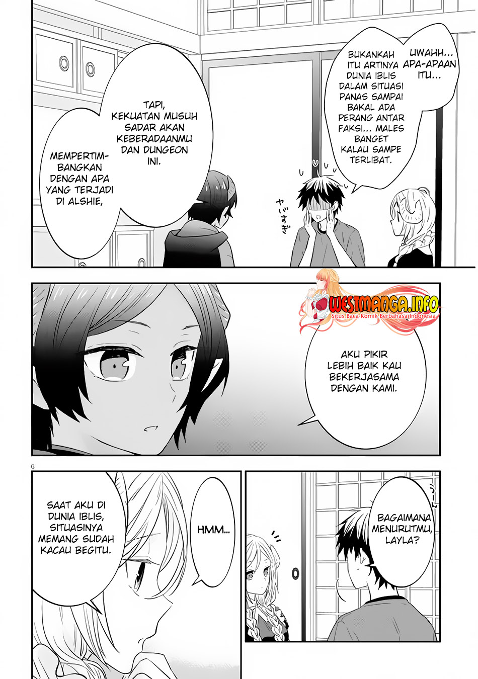 Maou ni Natte node – Dungeon Tsukutte Jingai Musume to Honobono suru Chapter 50 Gambar 8