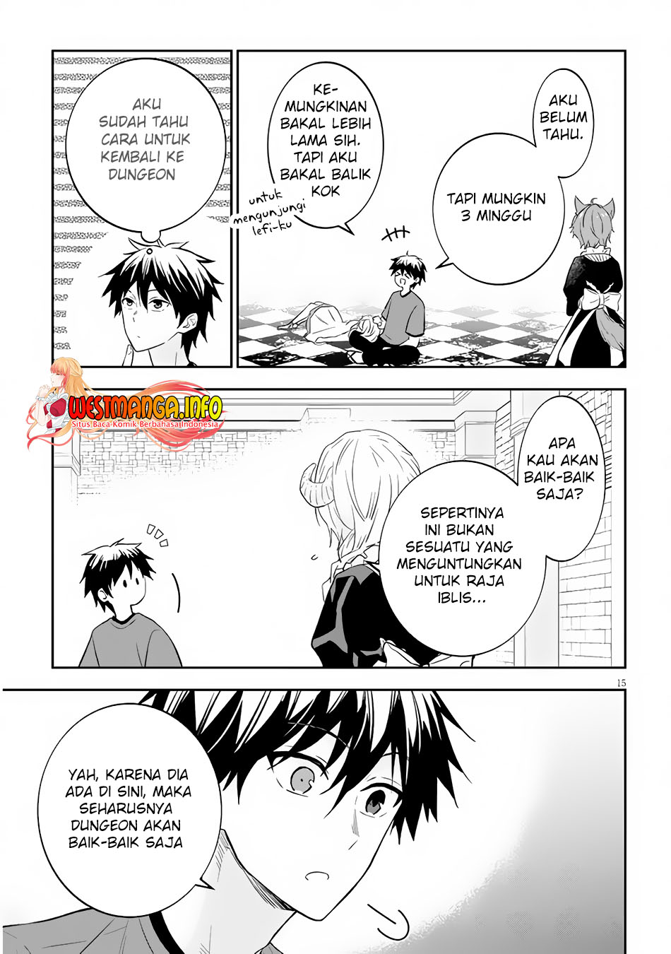 Maou ni Natte node – Dungeon Tsukutte Jingai Musume to Honobono suru Chapter 50.2 Gambar 7