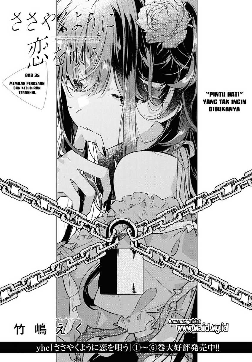 Sasayaku you ni koi wo utau Chapter 35 Gambar 3