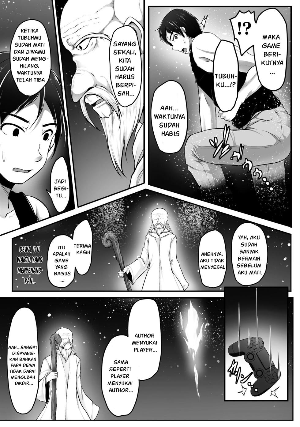 Gamer ga Isekai Tamashiten shite Harem Jinsei e Continue suru Sou desu Chapter 1 Gambar 5