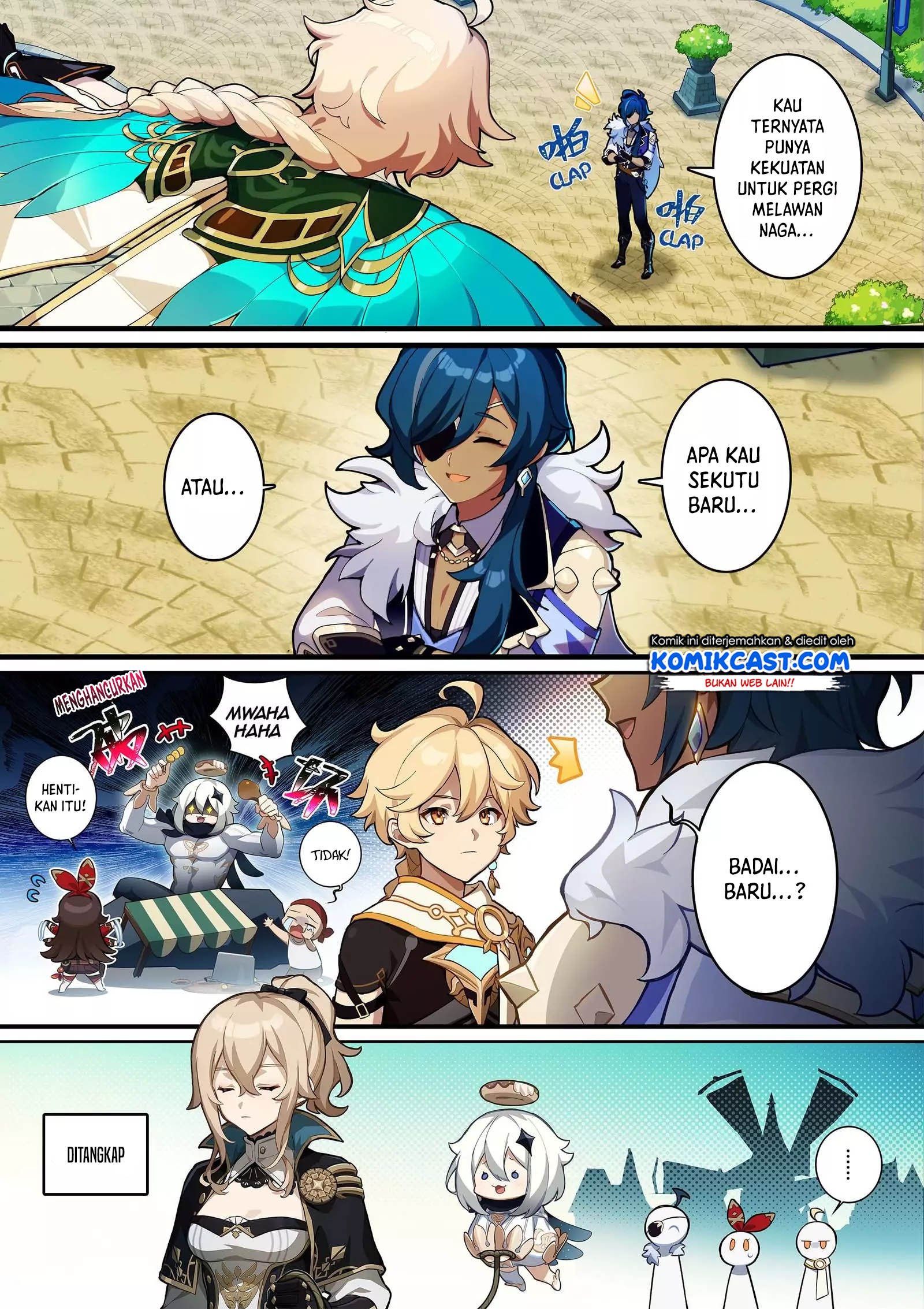 Manhua Genshin Impact 4-koma Chapter 10 gambar nomor 2