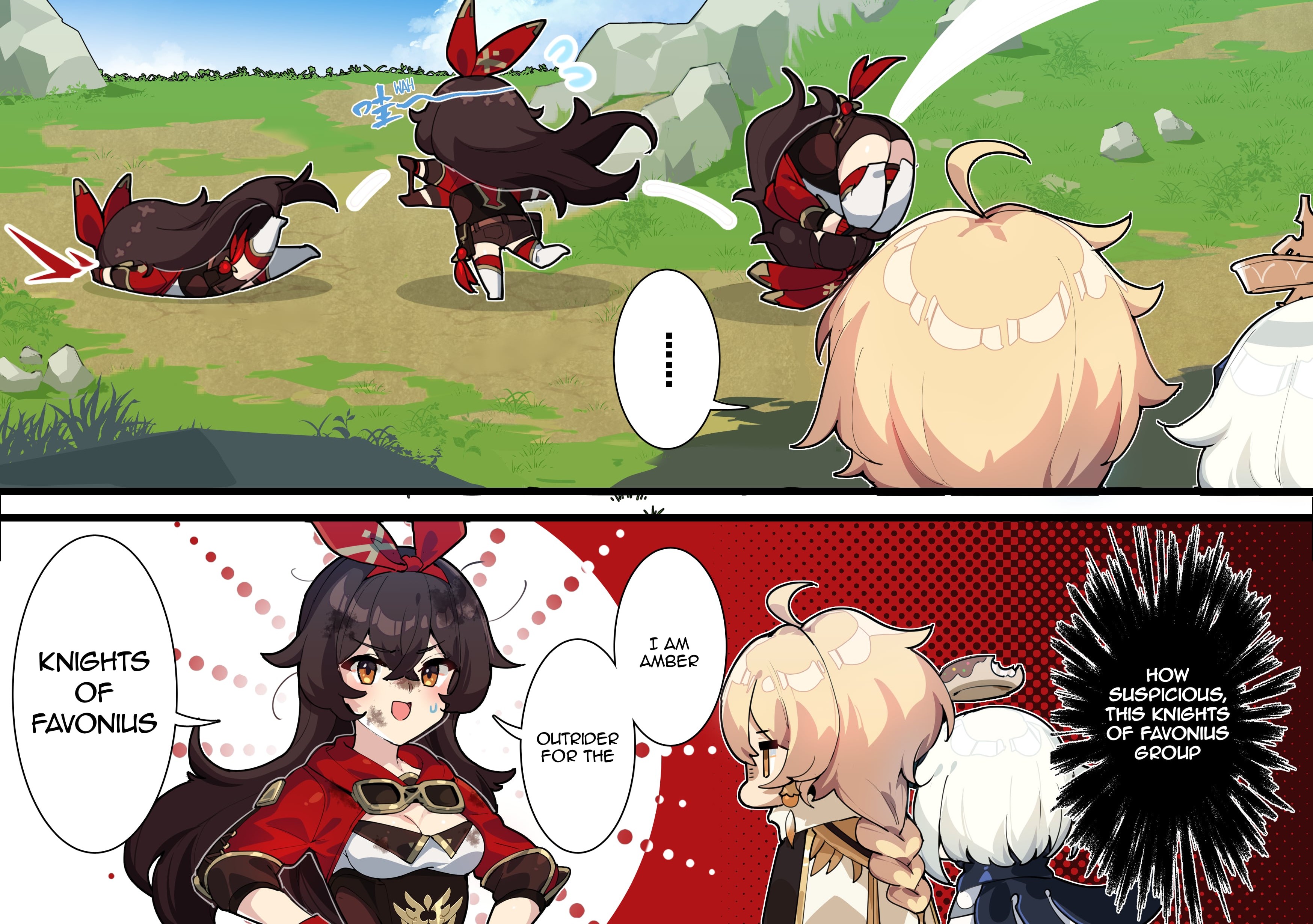 Genshin Impact 4-koma Chapter 5 Gambar 3