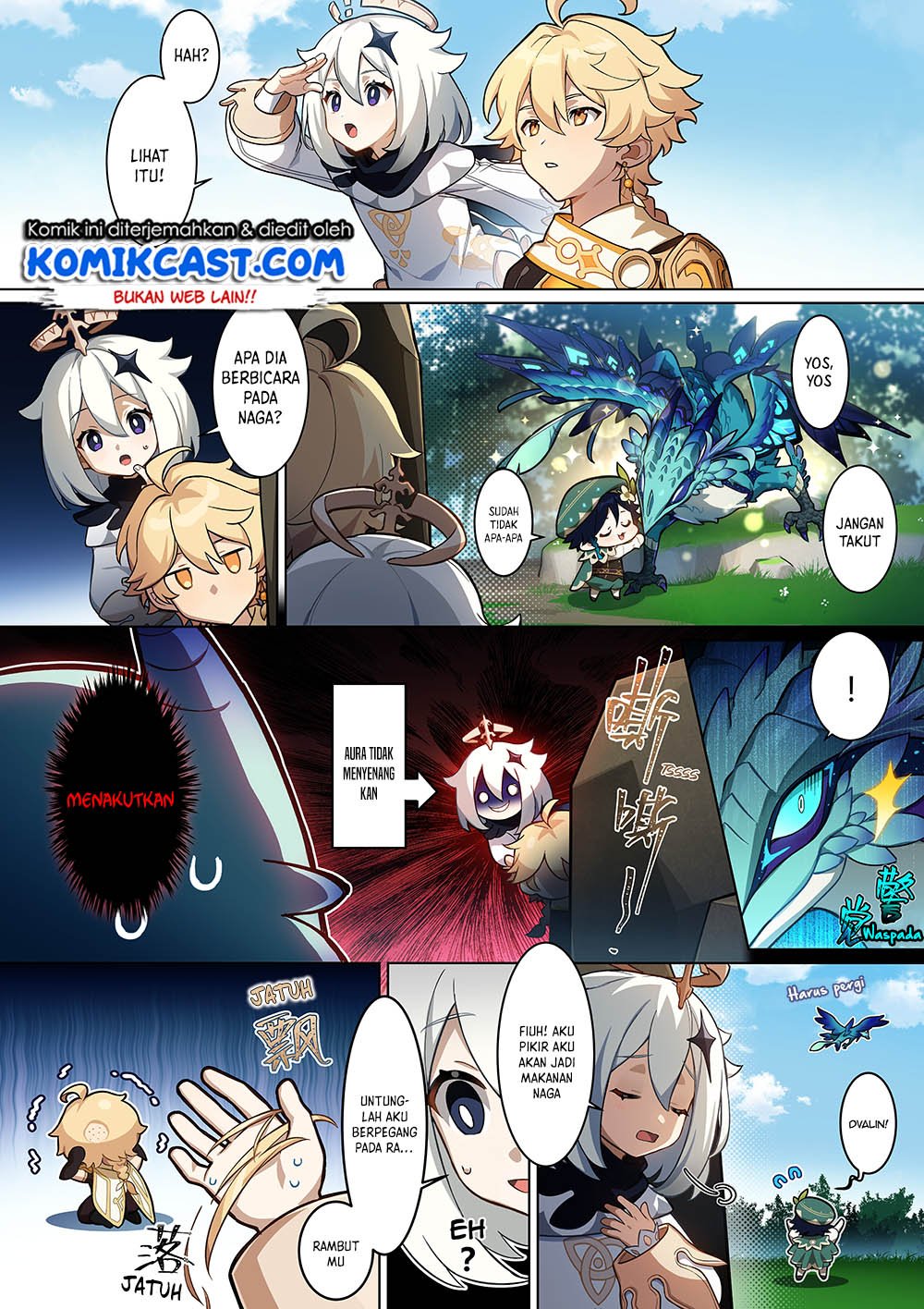 Manhua Genshin Impact 4-koma Chapter 4 gambar nomor 2
