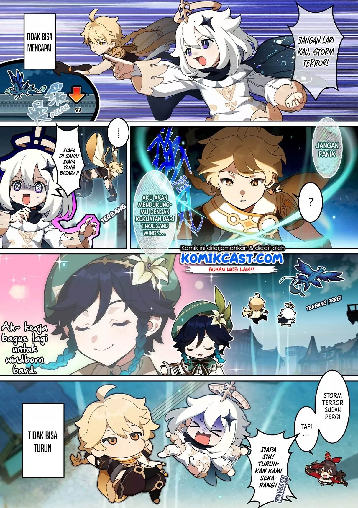 Manhua Genshin Impact 4-koma Chapter 9 gambar nomor 2