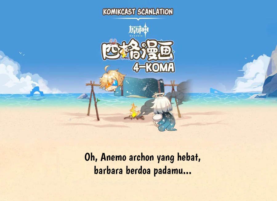 Komik Genshin Impact 4-koma Chapter 8 gambar nomor 1