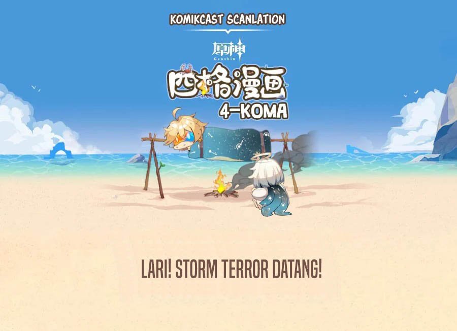 Komik Genshin Impact 4-koma Chapter 7 gambar nomor 1