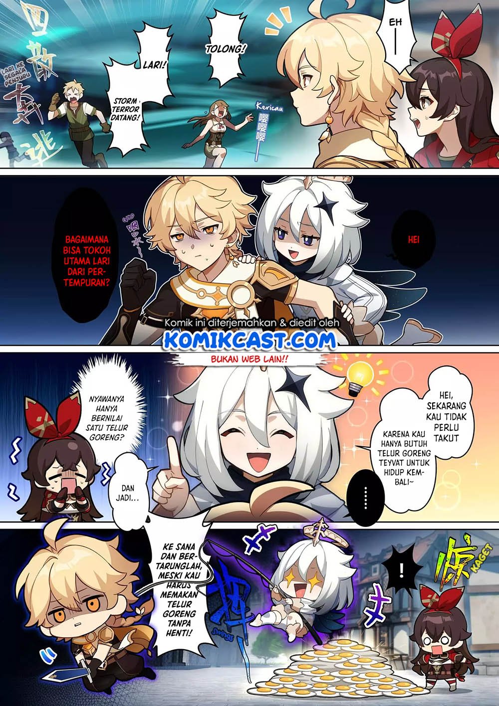 Manhua Genshin Impact 4-koma Chapter 7 gambar nomor 2